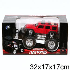 ДЖИП Р/У НА АККУМ. СО СВЕТОМ, РУСС. ДИЗАЙН, 1:16, В АССОРТ. 666-46 В КОР. 32*17СМ в кор.24шт ― Luckfamily.ru