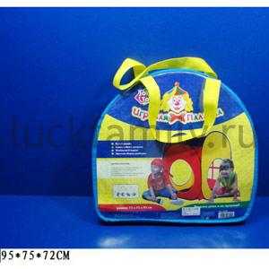ДЕТСКАЯ ИГРОВАЯ ПАЛАТКА 3009 EV10915 В СУМКЕ (РУСС. УП.) 3*50*36СМ в кор.2*18шт. ― Luckfamily.ru