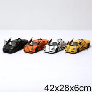 МАШИНА LAMBORGHINI MURCIELAGO LP640 МЕТАЛЛ. ИНЕРЦ.  1:36 ОТКРЫВ. ДВЕРИ В ДИСПЛЕЕ УП-12ШТ в кор.2*6уп ― Luckfamily.ru