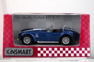 МАШИНА 1965 SHELBY COBRA 427 S/C МЕТАЛЛ. ИНЕРЦ. ОТКРЫВ. ДВЕРИ 1:32 В КОР. в кор.4*24шт ― Luckfamily.ru