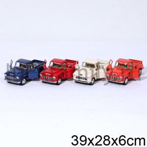 МАШИНА 1955 CHEVY STEPSIDE PICK-UP МЕТАЛЛ. ИНЕРЦ. 1:32 ОТКРЫВ. ДВЕРИ В ДИСПЛЕЕ УП-12ШТ в кор.2*6уп ― Luckfamily.ru