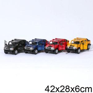 МАШИНА 2005 HUMMER H2 SUT МЕТАЛЛ. ИНЕРЦ. 1:40 ОТКРЫВ. ДВЕРИ В ДИСПЛЕЕ УП-12ШТ в кор.2*6уп ― Luckfamily.ru