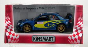МАШИНА SUBARU IMPREZA WRC 2007 МЕТАЛЛ. ИНЕРЦ. 1:36 ОТКРЫВ. ДВЕРИ В КОР. в кор.4*24шт ― Luckfamily.ru