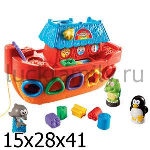 ИГРУШКА РАЗВИВАЮЩ. "VTECH" ОБУЧАЮЩИЙ КОРАБЛЬ НА БАТ. СО СВЕТОМ И ЗВУКОМ В РУСС. КОР. в кор. 4шт. ― Luckfamily.ru