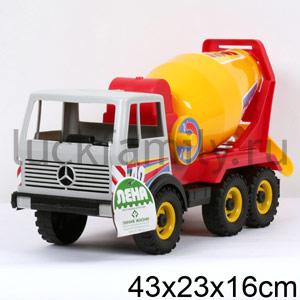 АВТОБЕТОНОВОЗ 3-Х ОСН. в кор.5шт ― Luckfamily.ru