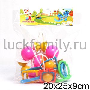 НАБОР ПОГРЕМУШЕК "ФАНТАЗИЯ" в кор.35шт ― Luckfamily.ru