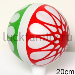 МЯЧ 200ММ ЛАКИР. (СЕТКА) в уп.8шт ― Luckfamily.ru