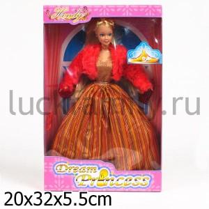 КУКЛА ГНУЩАЯСЯ С АКСЕСС., В АССОРТ. В КОР. 32*21*6СМ (С) в кор.36шт ― Luckfamily.ru