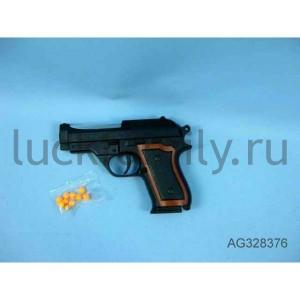 ПИСТОЛЕТ ПНЕВМ. С ПУЛЬКАМИ В ПАК. в кор.2*240шт. ― Luckfamily.ru