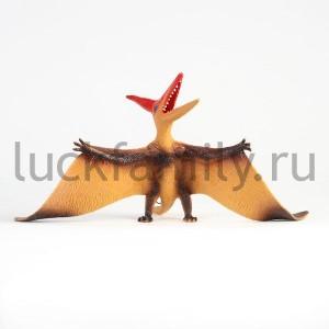 ПТЕРАНОДОНТ "ИГРАЕМ ВМЕСТЕ" 40СМ, ЦВЕТ В АССОРТ. в кор.8*12шт ― Luckfamily.ru