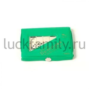 ИГРА НАСТОЛЬНАЯ ДОМИНО, ЦВЕТ В АССОРТ. В ФУТЛЯРЕ 11СМ в кор.200шт ― Luckfamily.ru
