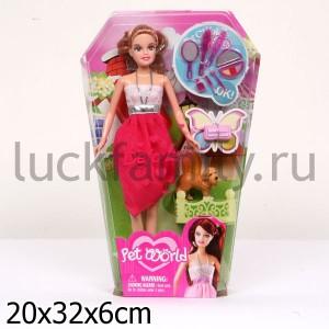 КУКЛА С АКСЕСС., ЦВЕТ В АССОРТ. В КОР. 29СМ в кор.2*24шт. ― Luckfamily.ru