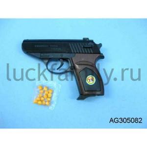 ПИСТОЛЕТ ПНЕВМ. С ПУЛЬКАМИ В ПАК. в кор.2*300шт. ― Luckfamily.ru