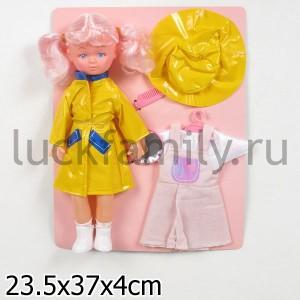 КУКЛА "НАСТЕНЬКА" С АКСЕСС., В АССОРТ. В ПАК. 28СМ в кор.2*36шт. ― Luckfamily.ru