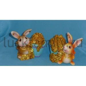 КОПИЛКА КРОЛИК 11*7*9СМ В КОР. УП-4ШТ в кор.18уп ― Luckfamily.ru