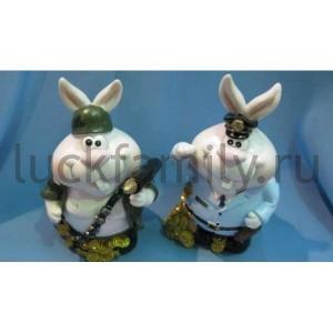 КОПИЛКА КРОЛИК 12СМ В КОР. в кор.64шт ― Luckfamily.ru