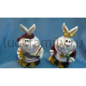 КОПИЛКА КРОЛИК 12,5СМ В КОР. в кор.64шт ― Luckfamily.ru
