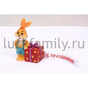 ФИГУРКА КРОЛИК 4*2,3*5,8СМ В КОР. УП-12ШТ в кор.48уп ― Luckfamily.ru