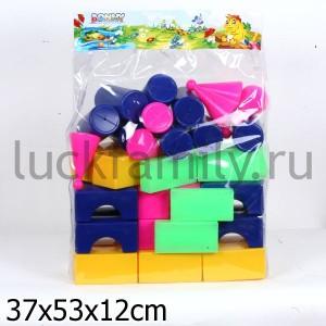 СТРОИТЕЛЬНЫЙ НАБОР "ФАНТАЗИЯ" 48 ЭЛ ― Luckfamily.ru