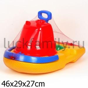 НАБОР ПЛЯЖНЫЙ "КОРАБЛИК" в кор.4шт ― Luckfamily.ru