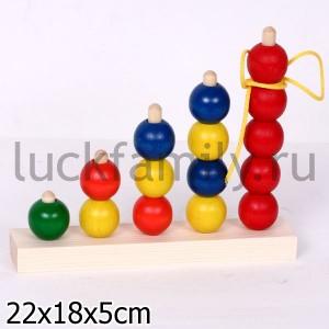 ПИРАМИДКА "РАДУГА" в кор.28шт ― Luckfamily.ru