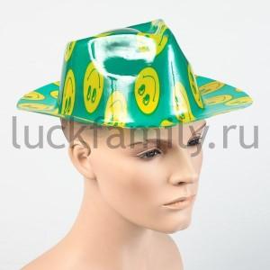 ШЛЯПА КАРНАВАЛЬНАЯ ЦВЕТНАЯ С РИСУНКОМ В АССОРТИМЕНТЕ в кор.720шт ― Luckfamily.ru