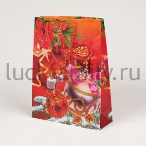 ПАКЕТ ПОДАРОЧНЫЙ С РИСУНКОМ, В АССОРТ. 30*23 СМ В ПАК. УП-12ШТ в кор.65уп ― Luckfamily.ru