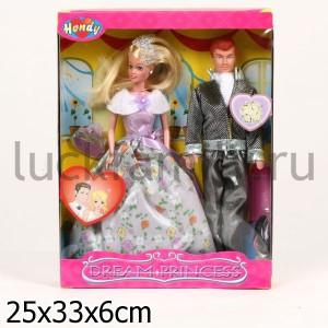 НАБОР ИЗ 2-Х КУКОЛ (ГНУЩИЕСЯ) С АКСЕСС., В АССОРТ. В КОР. в кор.24наб ― Luckfamily.ru