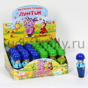 БАНОЧКА С ЖИДКОСТЬЮ Д/МЫЛЬНЫХ ПУЗЫРЕЙ "ИГРАЕМ ВМЕСТЕ", ГЕРОИ В РУСС. ДИСПЛЕЕ УП-24ШТ в кор.4уп ― Luckfamily.ru