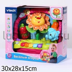 ВЕСЁЛЫЙ ОГОРОД "VTECH" НА БАТ. 5 ОБУЧАЮЩ. ПРОГРАММ, ТАНЦУЮЩИЙ ЦВЕТОК, ПИАНИНО В КОР. в кор.6шт ― Luckfamily.ru