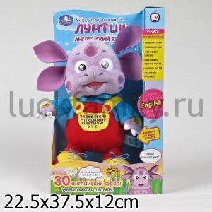 МЯГКАЯ РАЗВИВАЮЩ. ИГРУШКА "УМКА" "ЛУНТИК. УЧИМ АНГЛИЙСКИЙ" НА БАТ. РУССИФ. В РУСС. КОР. в кор.6шт ― Luckfamily.ru