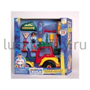 ИГРОВОЙ НАБОР "WINNER" КОНСТРУКТОР ПЛАСТ. ТРАКТОР+ДРЕЛЬ НА БАТ.+ АКСЕСС. 29ДЕТ. В КОР. в кор.8шт ― Luckfamily.ru