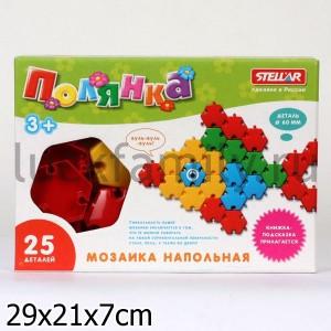 МОЗАИКА ПОЛЯНКА (ДИАМЕТР 60ММ/25ДЕТ) РЫБКА  в кор.12шт ― Luckfamily.ru