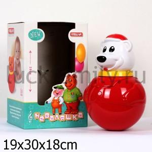 НЕВАЛЯШКА БОЛЬШАЯ "МЕДВЕДЬ МИТЯ" в кор.4шт ― Luckfamily.ru