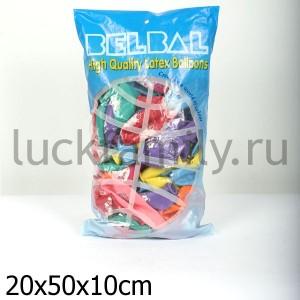ШАРИК НАДУВНОЙ 12" С РИС. "КЛОУН" УП-50ШТ ― Luckfamily.ru