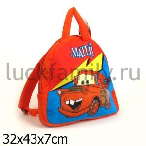 РЮКЗАК МЯГКИЙ DISNEY - "МУЛЬТИ-ПУЛЬТИ" "ТАЧКИ. МЭТР" В ПАК. 30СМ в кор.24шт ― Luckfamily.ru
