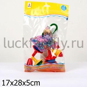 ПОГРЕМУШКА "КОЛОКОЛЬЧИКИ" В ПАК. в кор.30шт ― Luckfamily.ru