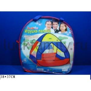 ДЕТСКАЯ ИГРОВАЯ ПАЛАТКА 8073 EV16006 В СУМКЕ (РУСС. УП.) 38*37СМ в кор.2*12шт ― Luckfamily.ru