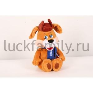 МЯГКАЯ ИГРУШКА "МУЛЬТИ-ПУЛЬТИ" ПЁС ШАРИК ("ТРОЕ ИЗ ПРОСТОКВАШИНО") РУСС. ЧИП 20СМ в кор.30шт ― Luckfamily.ru