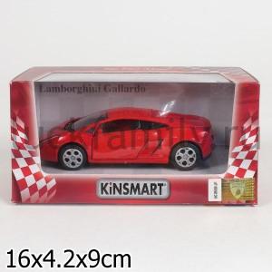МАШИНА LAMBORGHINI GALLARDO МЕТАЛЛ ИНЕРЦ 1:32 ОТКРЫВ. ДВЕРИ, ЦВЕТ В АССОРТ. В КОР. 13СМ в кор.4*24шт ― Luckfamily.ru