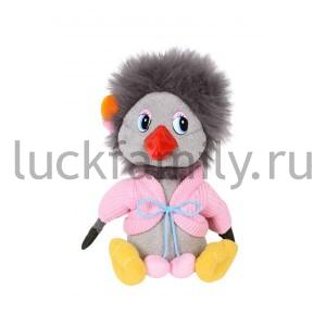 МЯГКАЯ ИГРУШКА "МУЛЬТИ-ПУЛЬТИ" КАРКУША, ПЛАСТ. КЛЮВ, ОЗВУЧ. РУСС.ЧИП В ПАК. 22СМ в кор.24шт ― Luckfamily.ru
