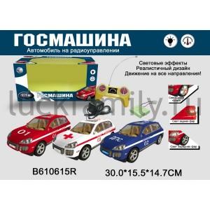 МАШИНА Р/У НА АККУМ. СО СВЕТОМ, ГОРОДСКИЕ СЛУЖБЫ В АССОРТ. 3393 В РУСС. КОР. 30*16*15СМ в кор.2*9шт ― Luckfamily.ru