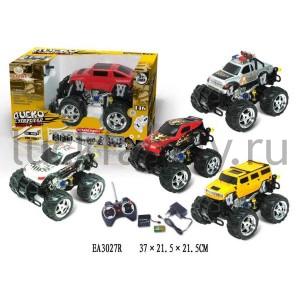 ДЖИП СПОРТ. Р/У НА АККУМ. СВЕТ+ЗВУК, ТАНЦУЕТ SR666-133/118/104/145 В РУСС.КОР. 37*22*22СМ в кор.12шт ― Luckfamily.ru