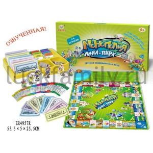 ИГРА НАСТОЛЬНАЯ МОНОПОЛИЯ НА БАТ. ОЗВУЧ., РУССИФИЦ. SR2802R В РУСС. КОР. 53*25*5СМ в кор.36шт ― Luckfamily.ru