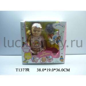ПУПС "ВАЛЮША" ФУНКЦ., 42СМ, С АКСЕСС. 8858B В РУСС. КОР. 38*19*36СМ в кор.8шт ― Luckfamily.ru