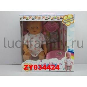 ПУПС ФУНКЦ. 40СМ С АКСЕСС. ZYC-0071 В РУСС. КОР. в кор.8шт ― Luckfamily.ru