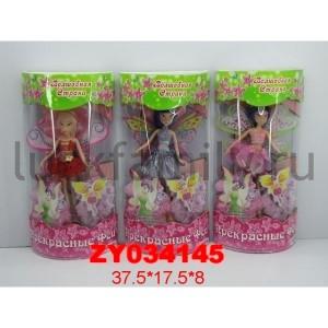 КУКЛА ФЕЯ В АССОРТ. ZYC-0076 В РУСС. ПЛАСТ. КОР. 38*18*8СМ в кор.2*24шт ― Luckfamily.ru