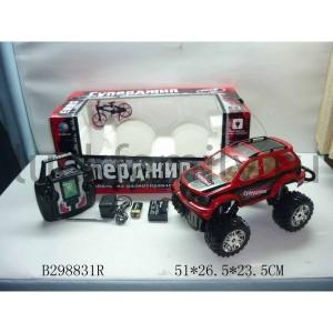 ДЖИП Р/У НА АККУМ. СО СВЕТОМ, С АКСЕСС., В АССОРТ. RD918 В РУСС. КОР. 51*27*24СМ в кор.4шт ― Luckfamily.ru