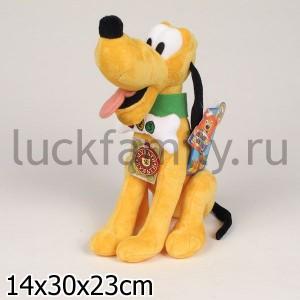 МЯГКАЯ ИГРУШКА DISNEY - "МУЛЬТИ-ПУЛЬТИ" ПЛУТО УЧИМ ЦИФРЫ, ОЗВУЧ. В ПАК. 30СМ в кор.24шт ― Luckfamily.ru