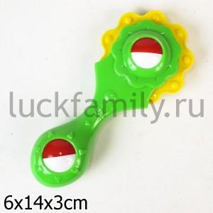 ПОГРЕМУШКА "ЦВЕТОК" в уп.30шт ― Luckfamily.ru